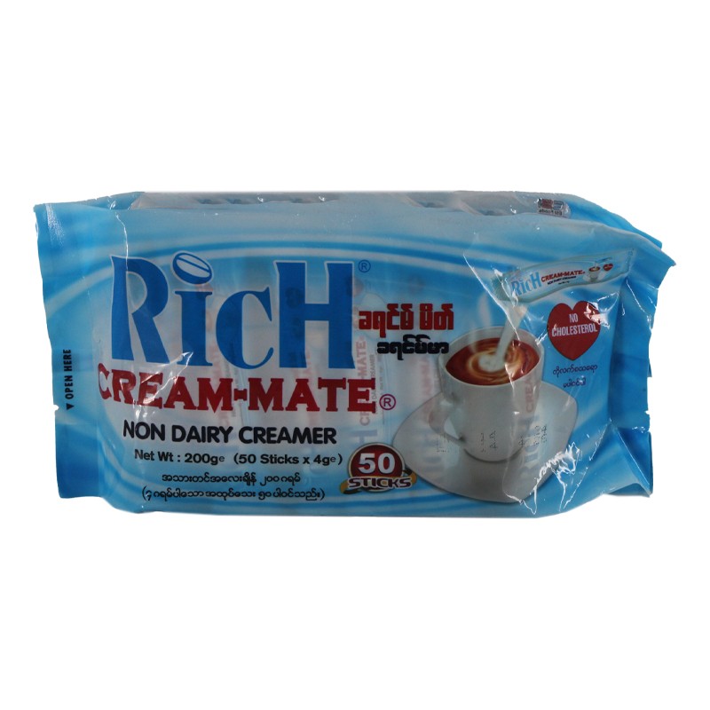 Rich Cream-Mate Non Dairy Creamer 4g*50sticks