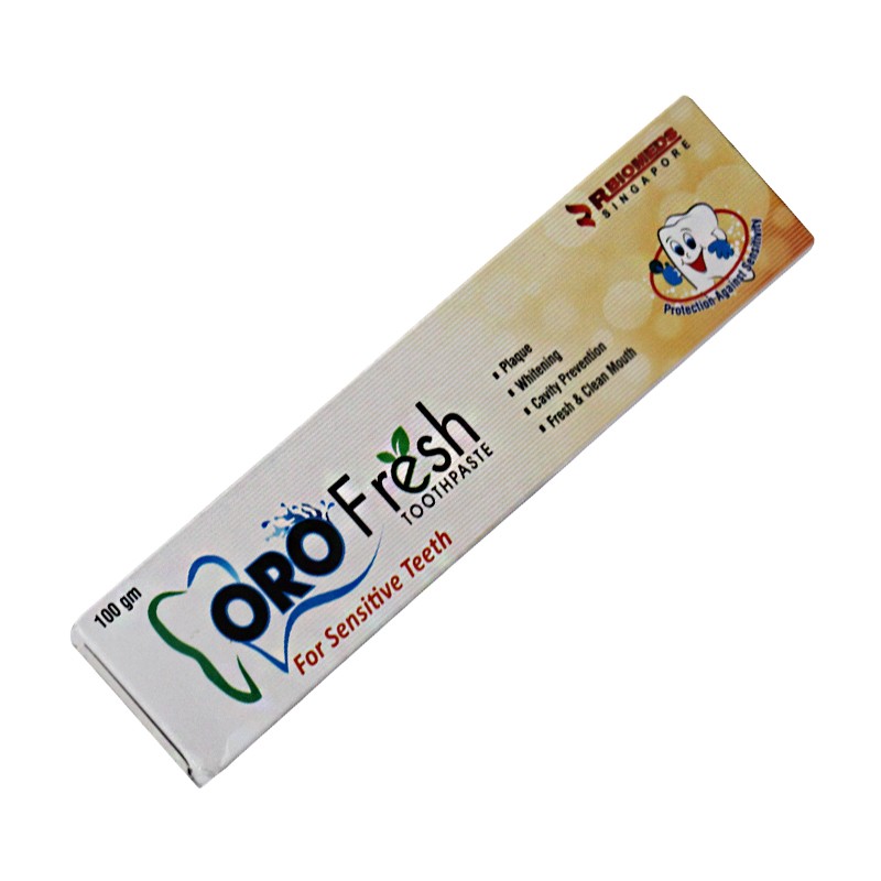 ORO Fresh Toothpaste 100g (For Sensitive Teeth)