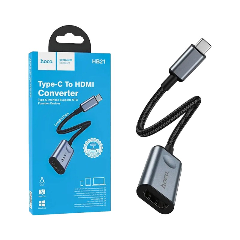 Hoco Type-C to HDMI Converter