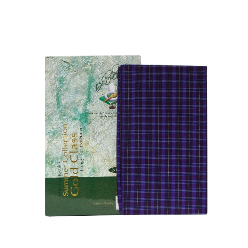 Min Gyi Kyaik's Gold Class Longyi