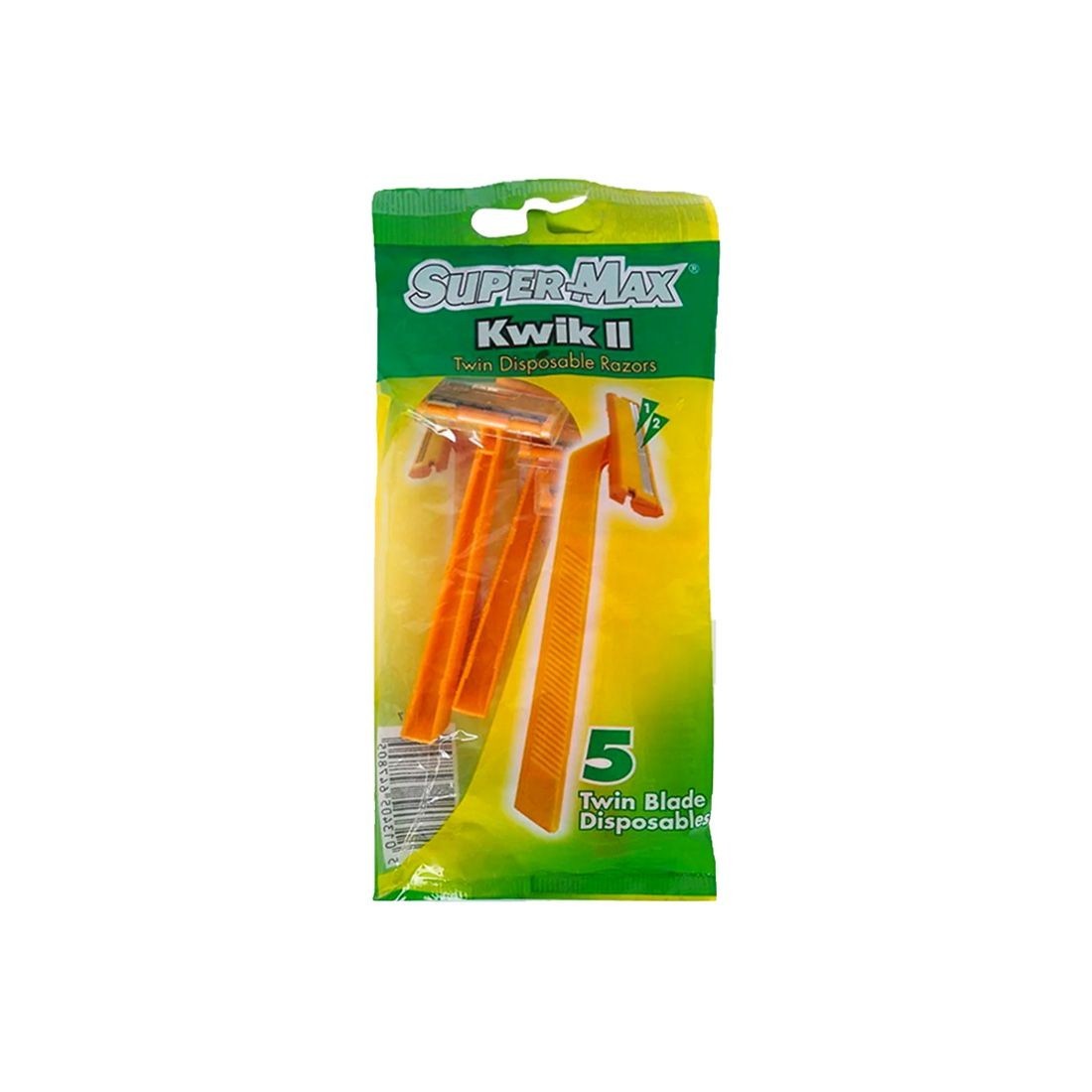 Super Max Twin Blade Razors 5pcs