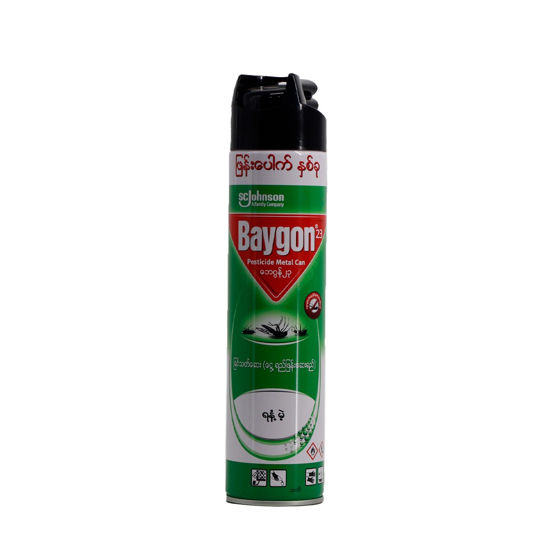 Baygon Pesticide Metal Can 600ml (Odorless)