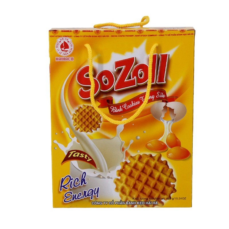 SoZoll Egg & Milk Cookies 435g