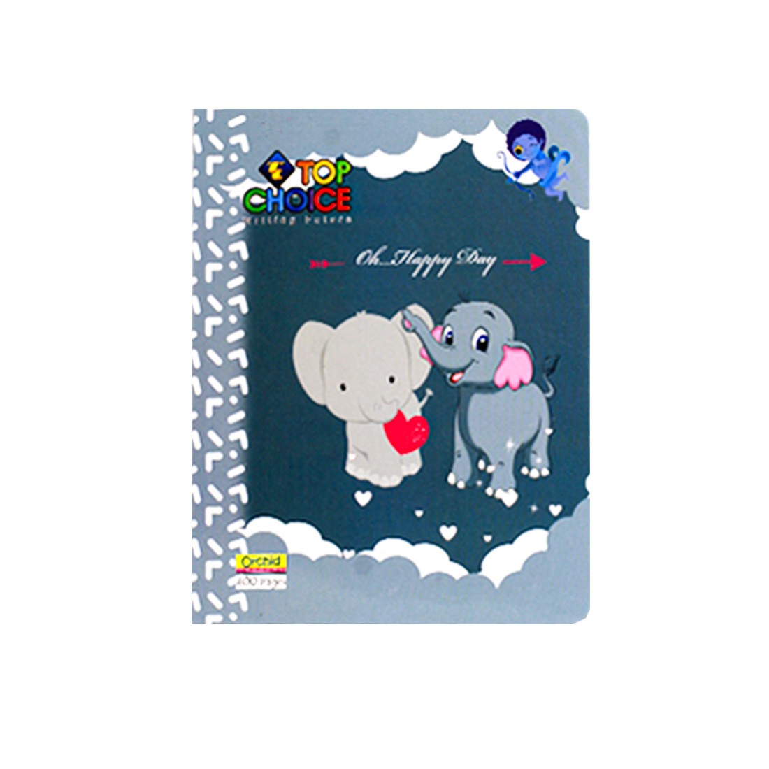 Top Choice Orchid Note Book 400pages