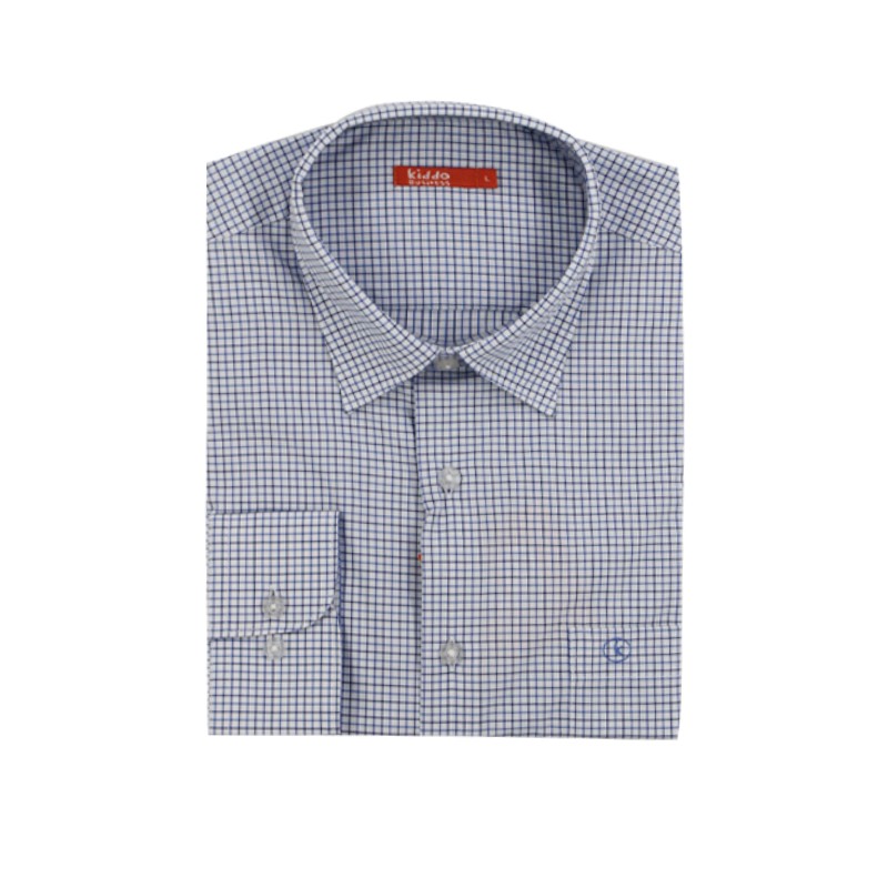 Kiddo Checker Shirt Long Sleeves (L)