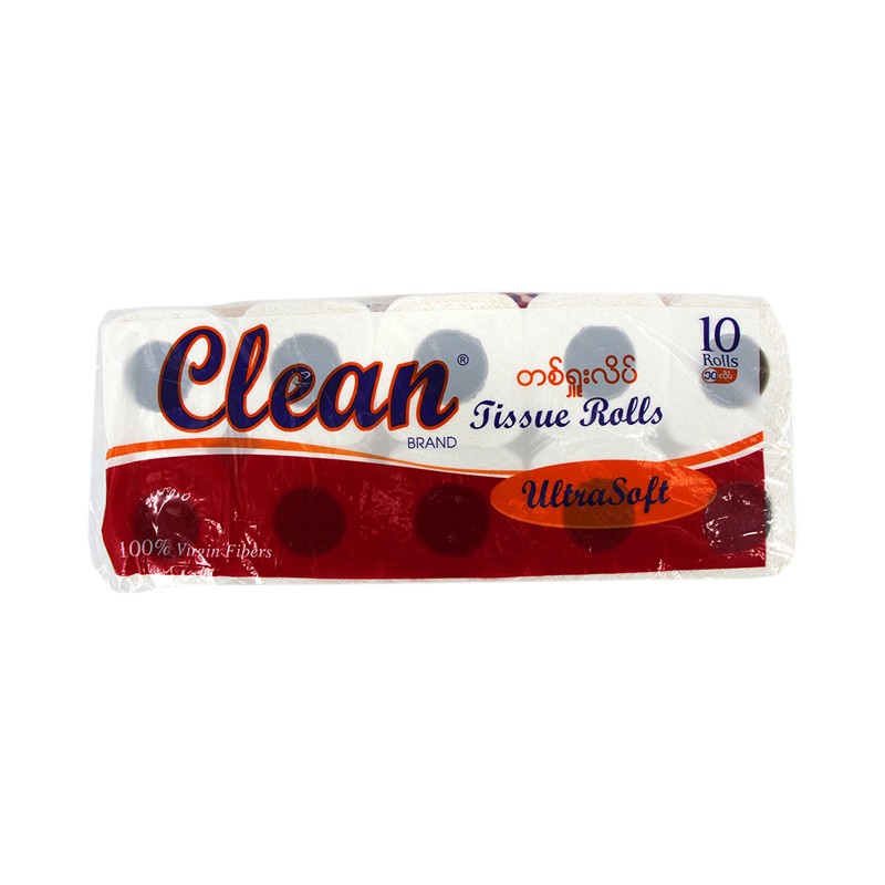 Clean Bathroom Tissue 10rolls