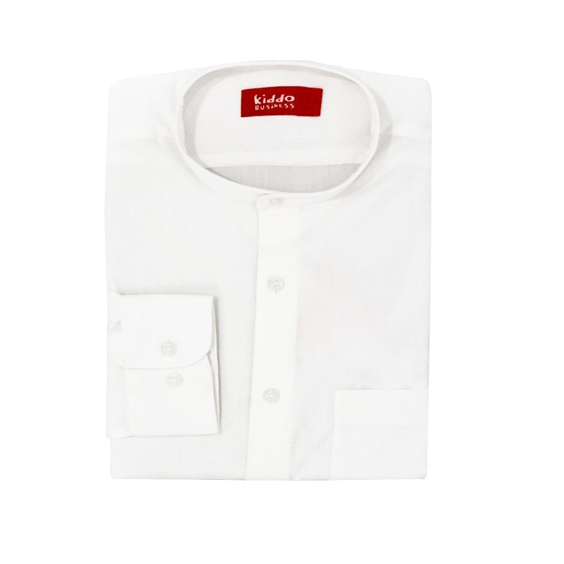 Kiddo Stand Collar Shirt Long Sleeves