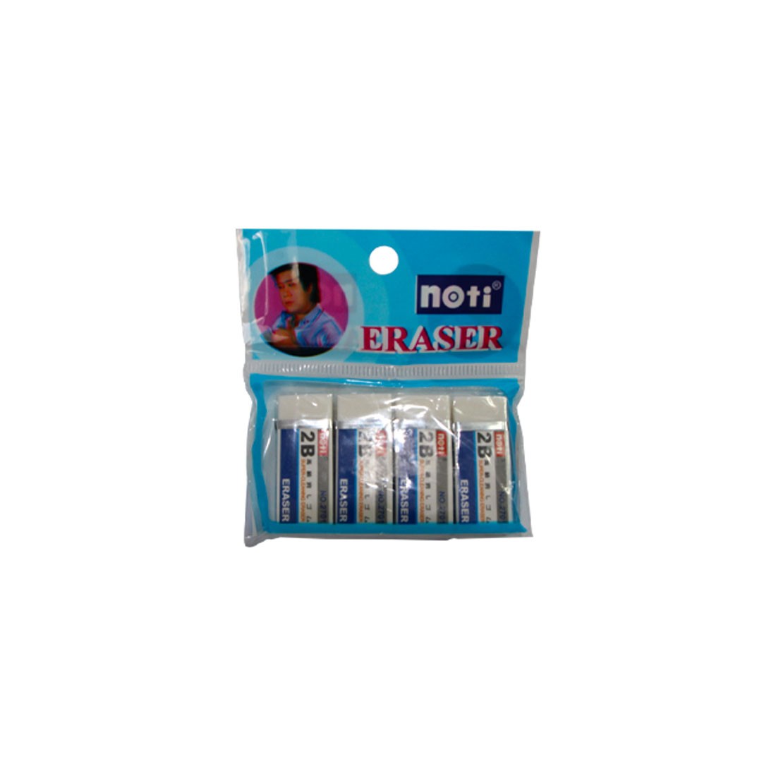 Noti 2B Super Eraser 4pcs