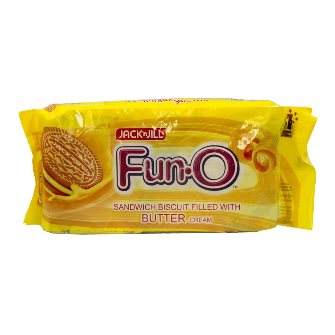 Jack'nJill Fun.O Butter Cream Sandwich Biscuits *11.5gx20'pcs