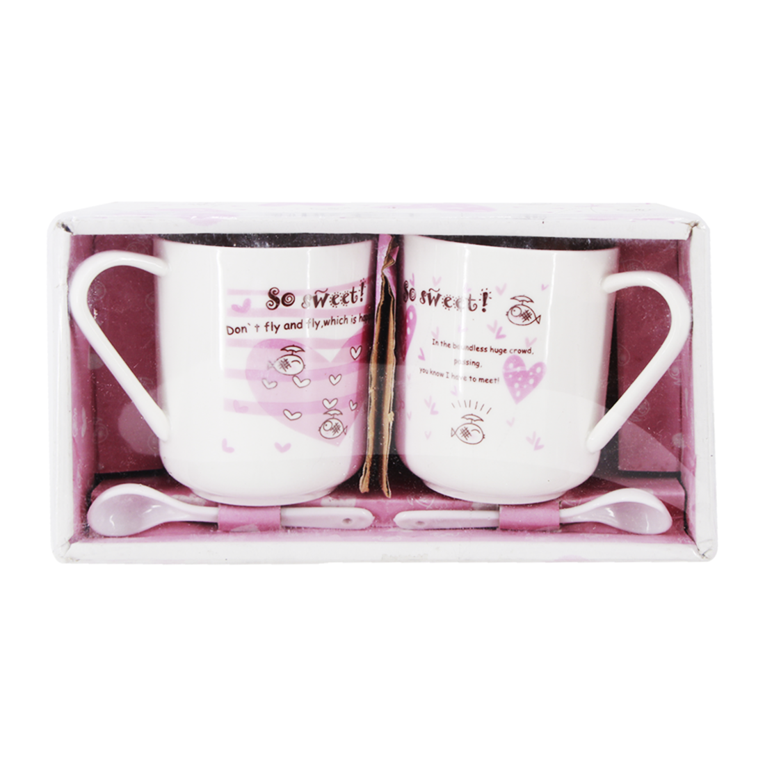 So Sweet Ceramic Mug Set
