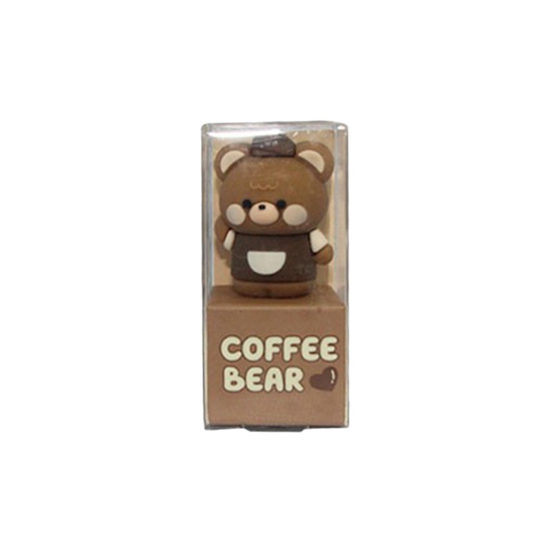 Coffee Bear Pencil Sharpner