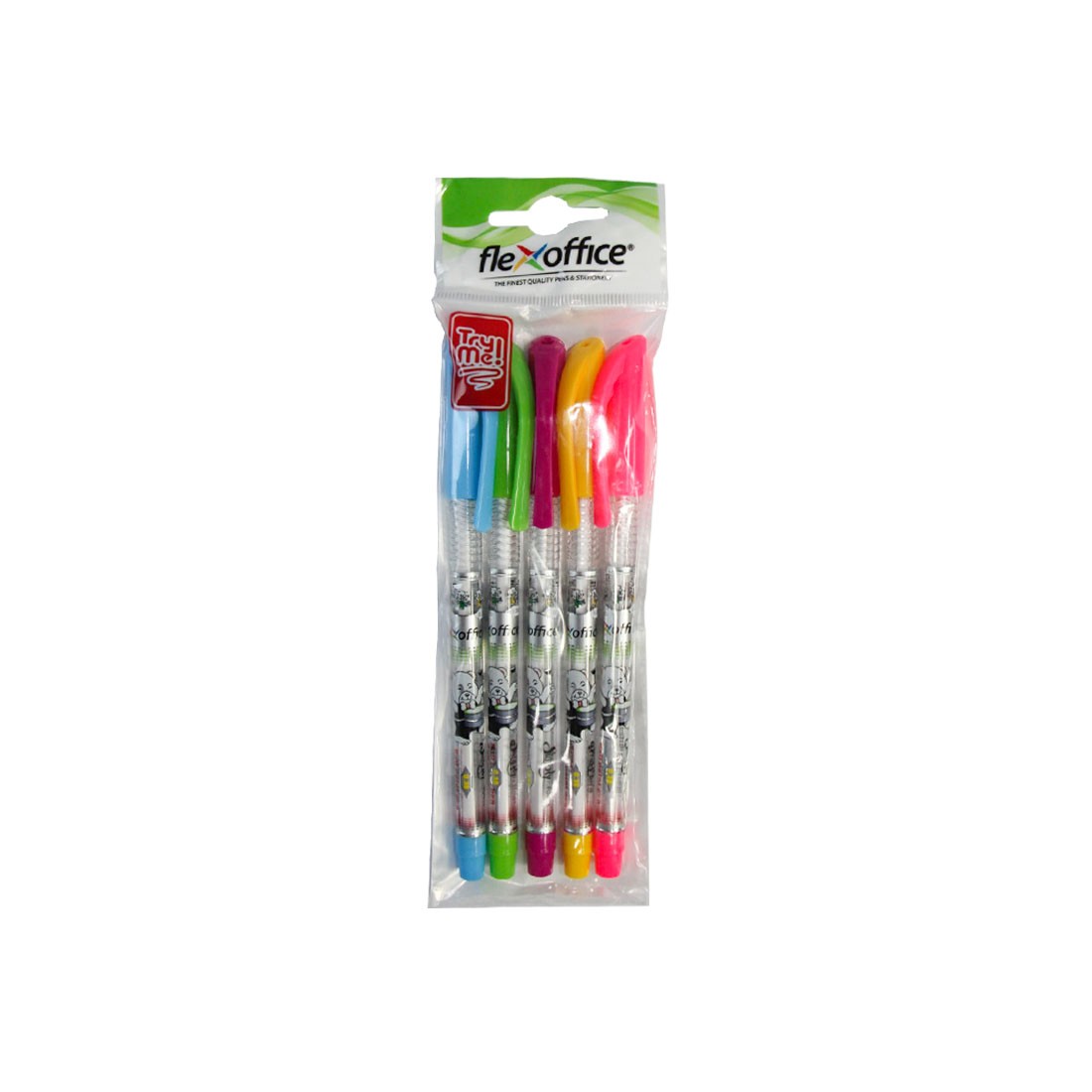 Flexoffice Simply Ball Pen 5pcs