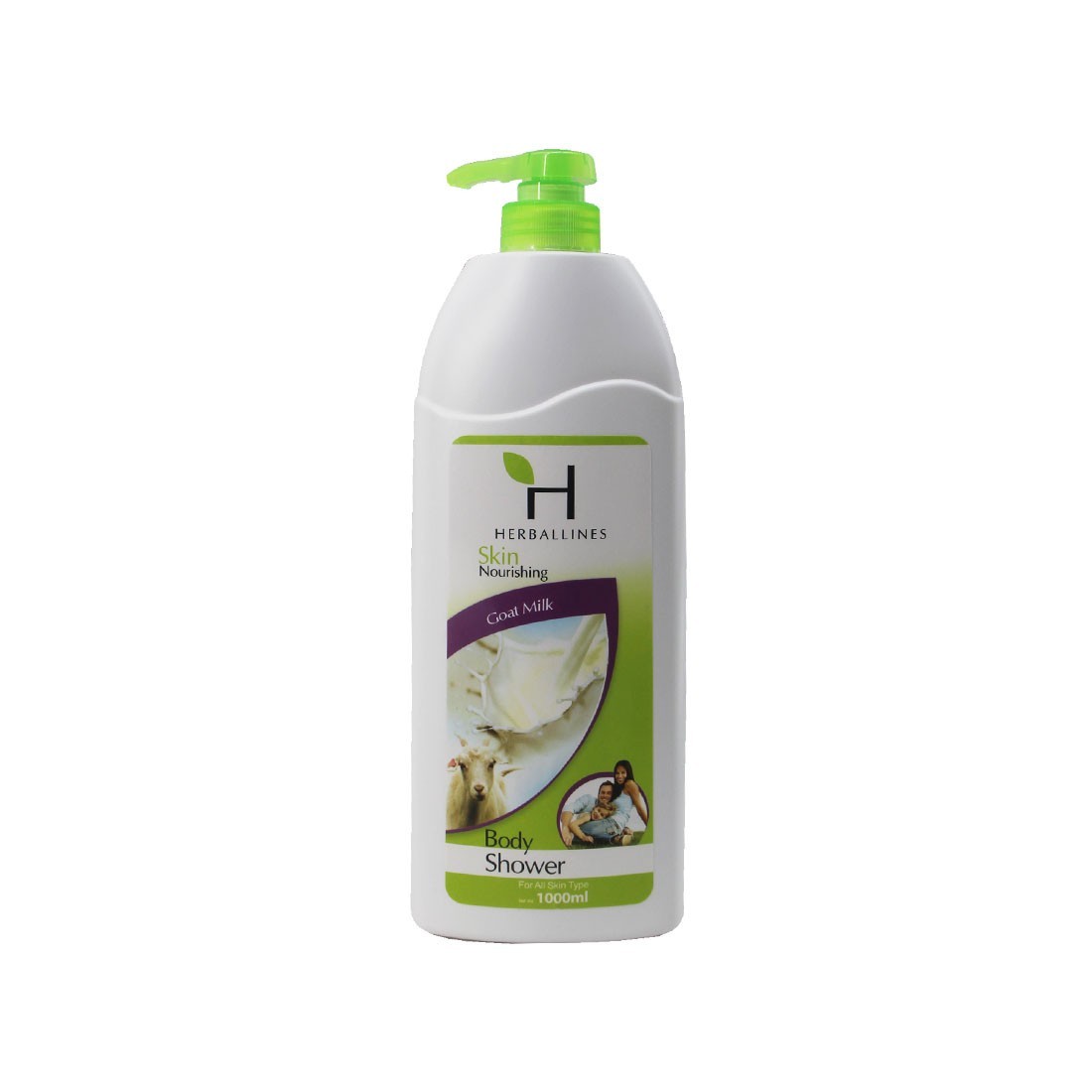 Herballines Goat Milk Shower 1000g
