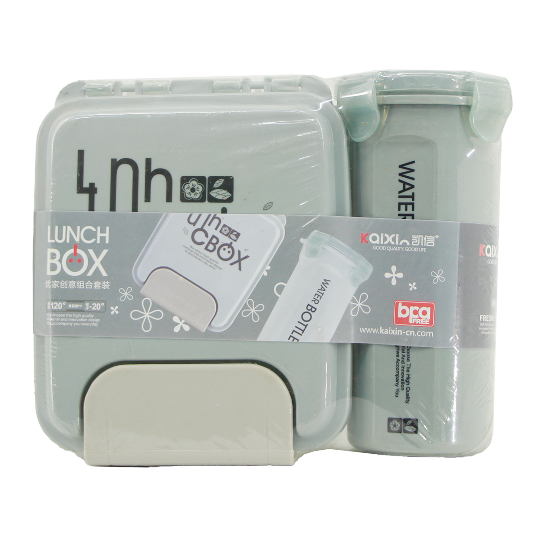 Kaixing Lunch Box & Water Bottle Set