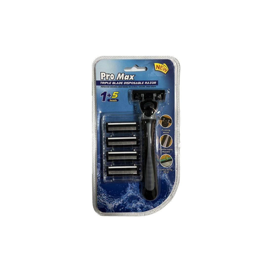 Pro Max Razor Triple Blade Disposable 5pcs