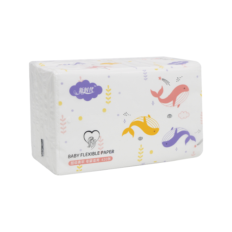Baby Flexible Paper Tissue 420pcs