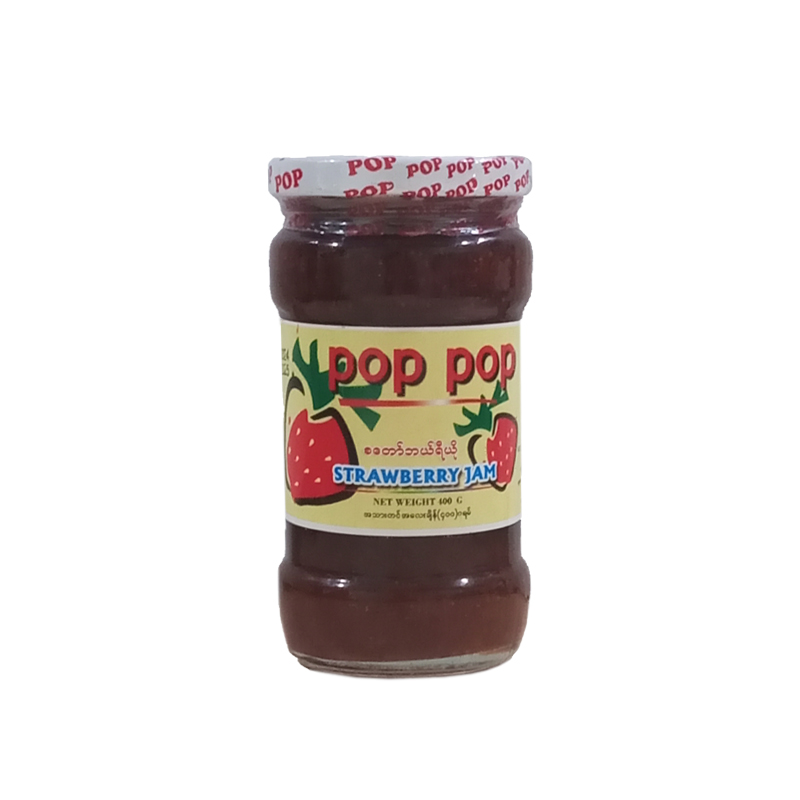 Pop Pop Strawberry Jam 400g
