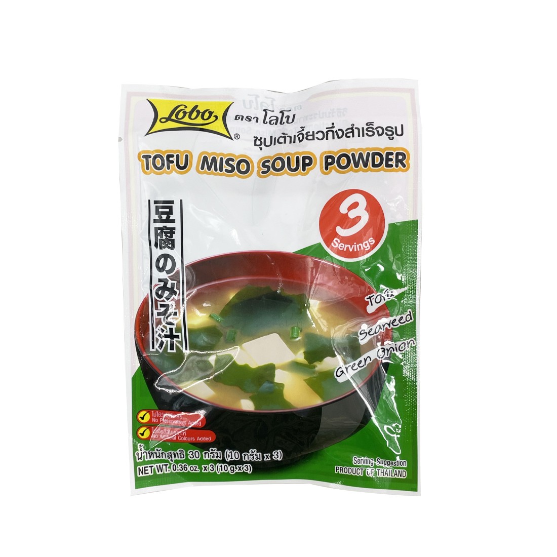 Lobo Instant Tofu Miso Soup 30g