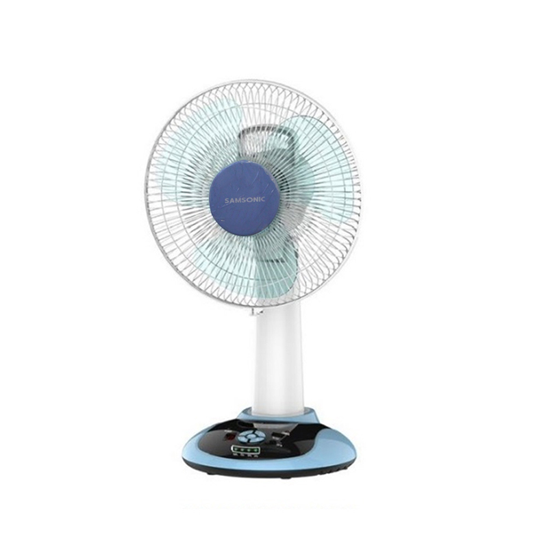 Samsonic 12" Table Fan 5201R (AC/DC)