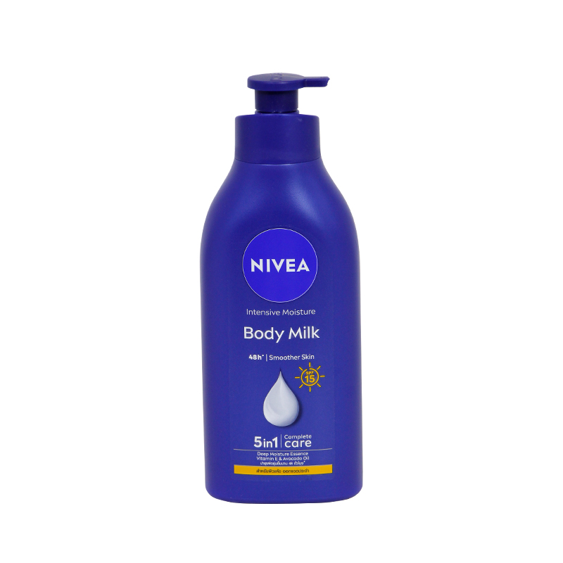 Nivea Intensive Moisture Body Milk Lotion SPF15 600ml