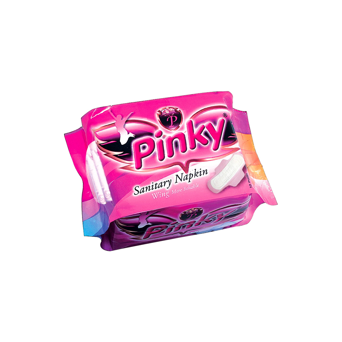 Pinky Sanitary Wing Napkin (10pcs)