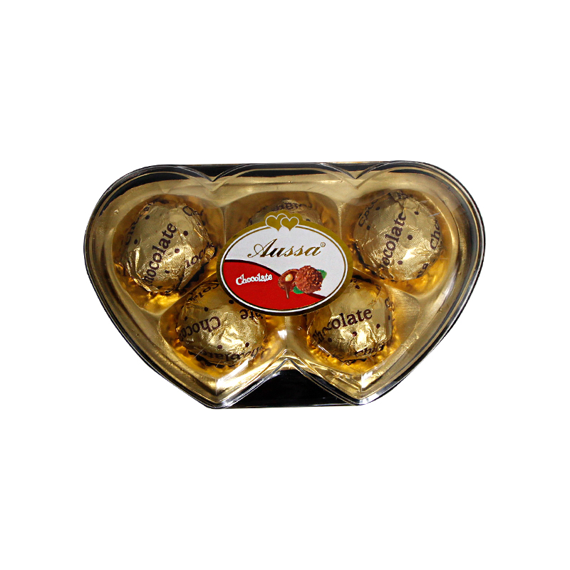Aussa Heart Chocolate 5pcs