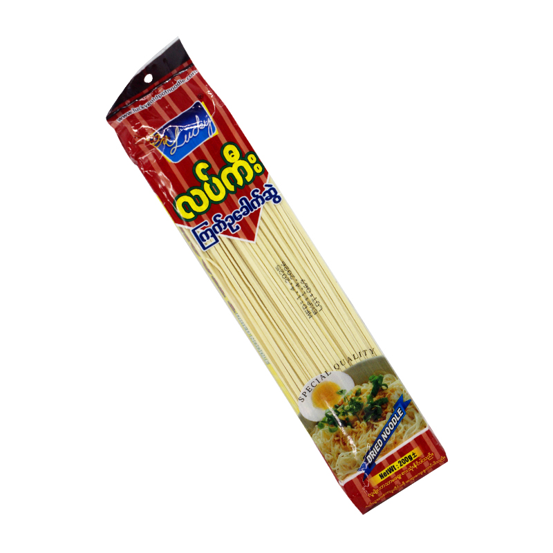 Lucky Dried Egg Noodle 200g 
