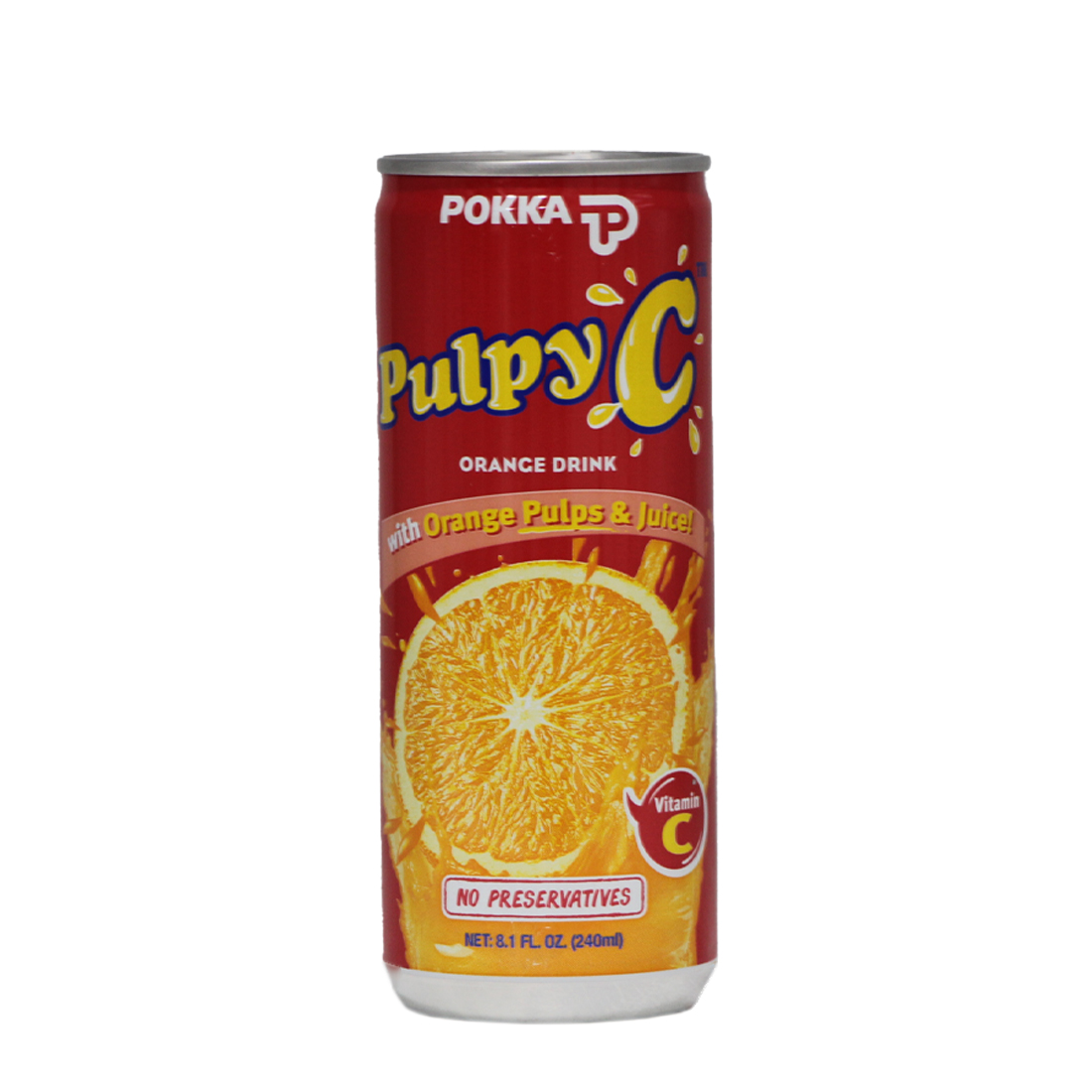 Pokka Pulpy-C Orange Juice 240ml