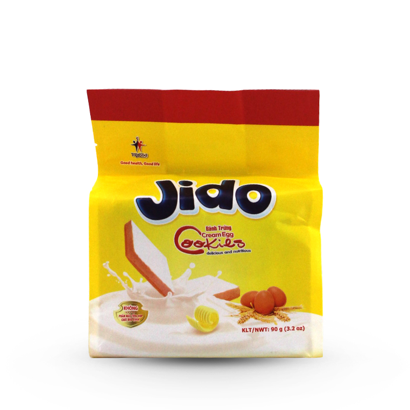Jido Cream Egg Cookies 90g 