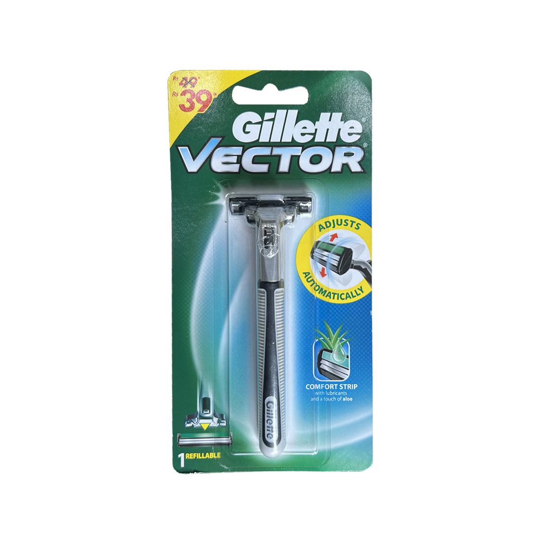 Gillette Vector Plus 1 Razor
