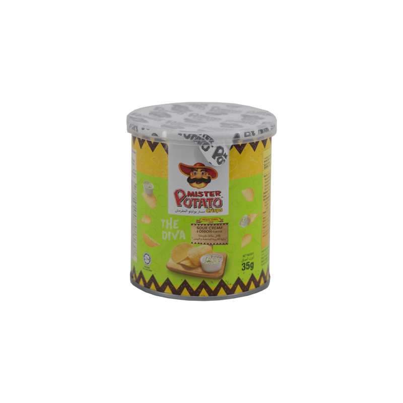 Mister Potato Crisps 35g (Sour Cream & Onion)