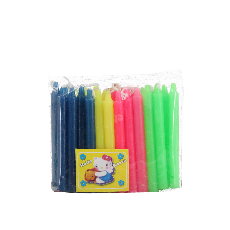 Nayla  Colour Candle 24pcs