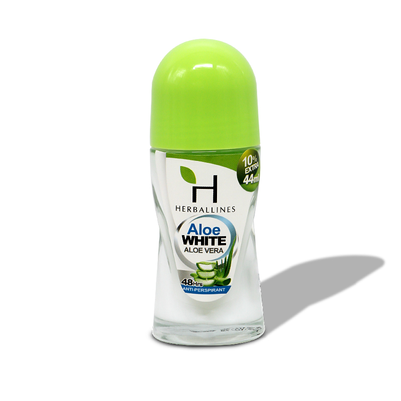Herballines Aloe White Aloe Vera Deodorant Roll On 40ml
