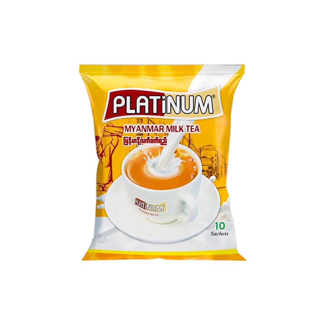 Platinum Myanmar Milk Tea 10pcs