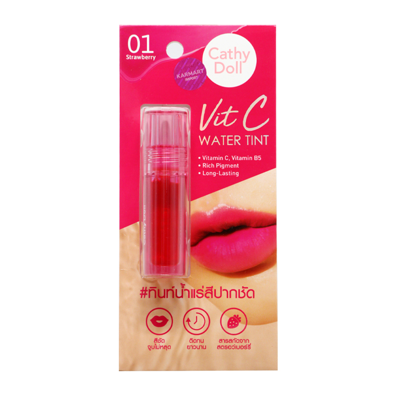 Cathy Doll Vit C Water Tint (01 Strawberry)