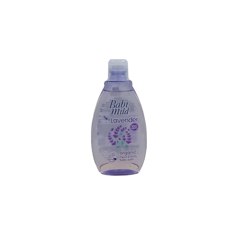 Babi Mild Relaxing Lavender Head & Body Baby Bath 180ml