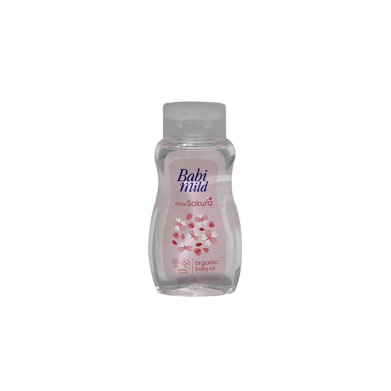 Babi Mild White Sakura Baby Oil 100ml