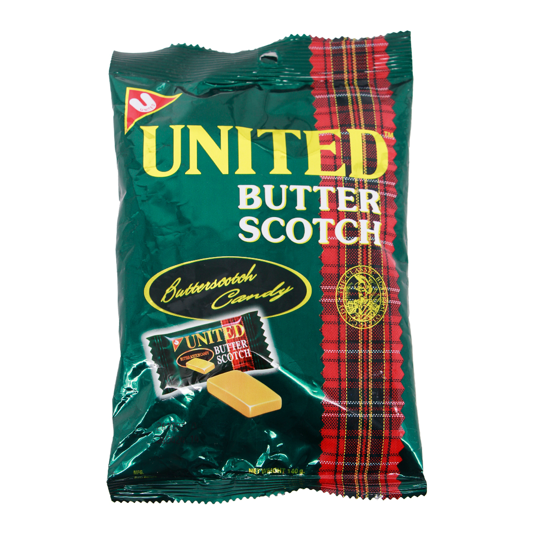 United Butter Scotch Candy 140g