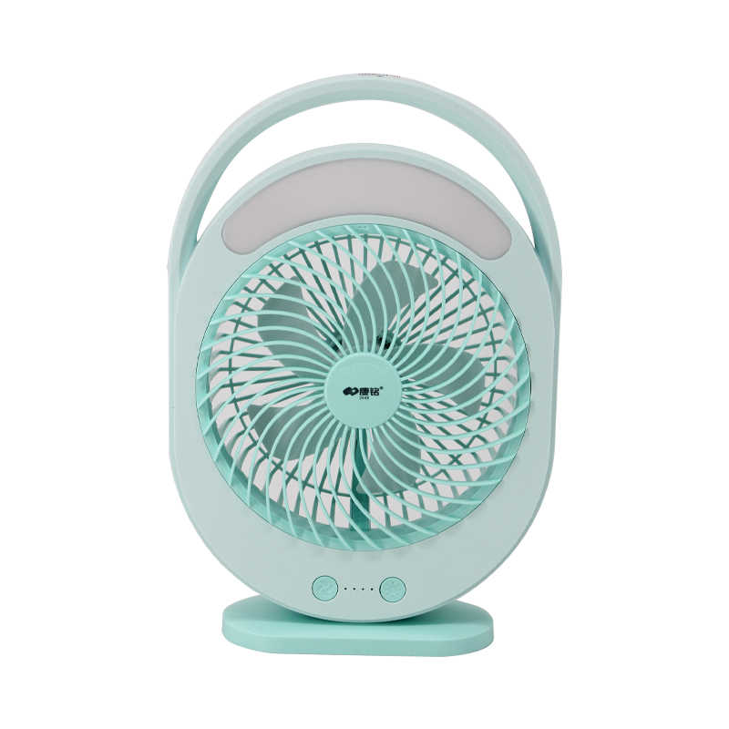 AC/DC Table Fan With LED Light (KM-F0336)