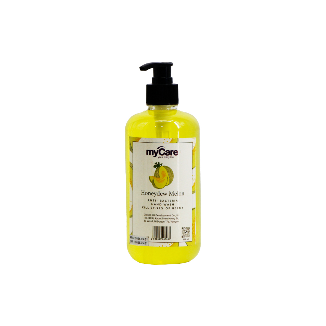 MyCare Hand Wash 500ml (Honeydew Melon)