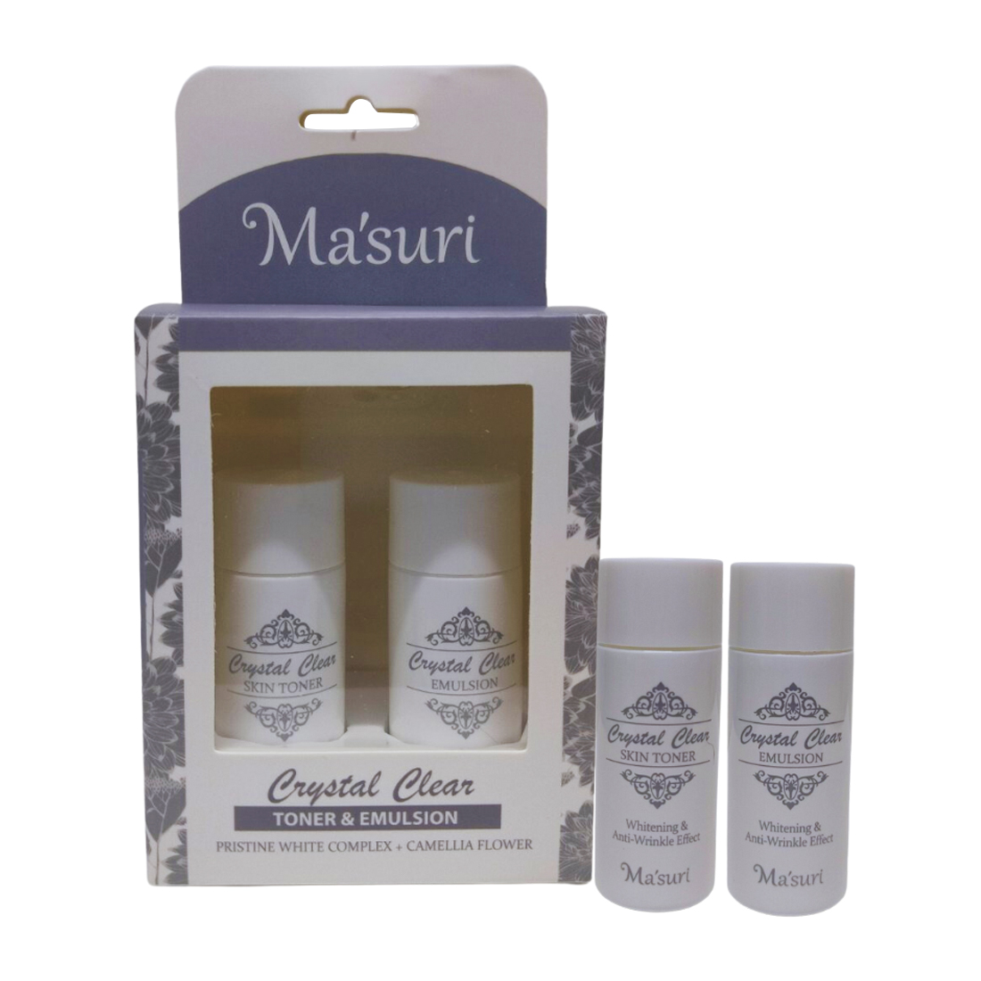 Masuri  Crystal Clear 15ml * Toner + Emulsion