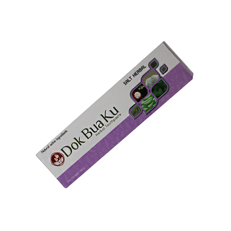 Dok Bua Ku Herbal Toothpaste 150g (Salt Herbal)