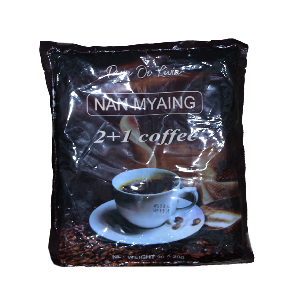 Nan Myaing 2+1 Coffee 30pcs