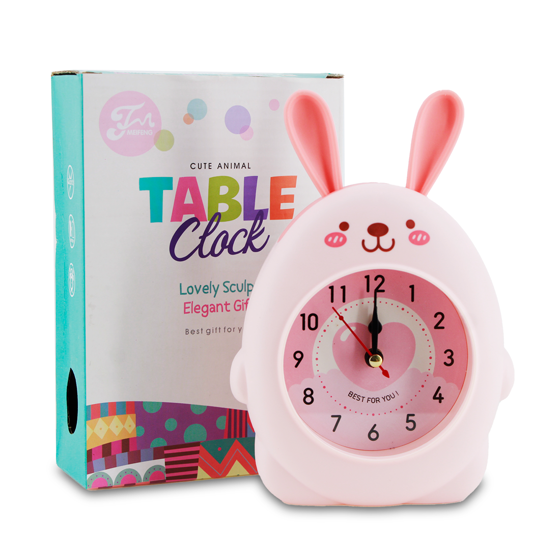 Cute Animal Table Clock