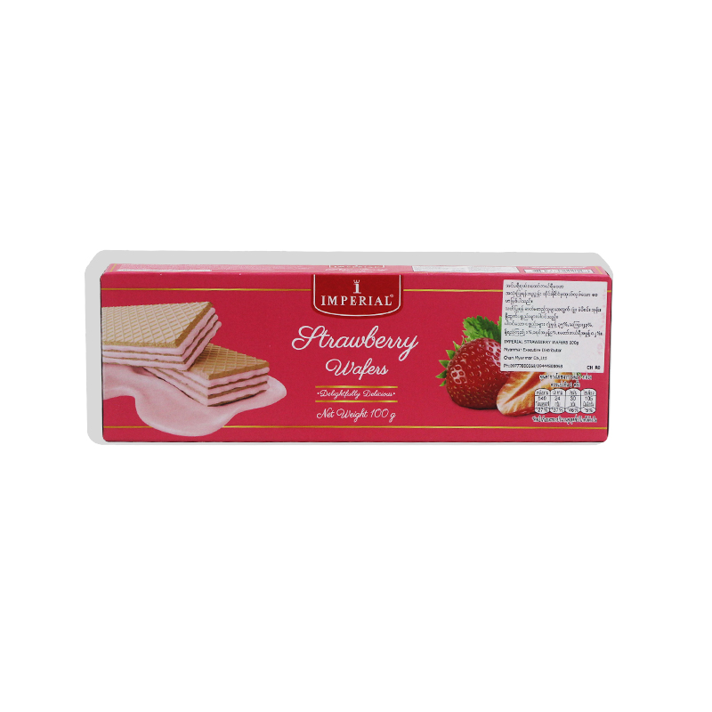 Imperial Strawberry Wafer 100g 