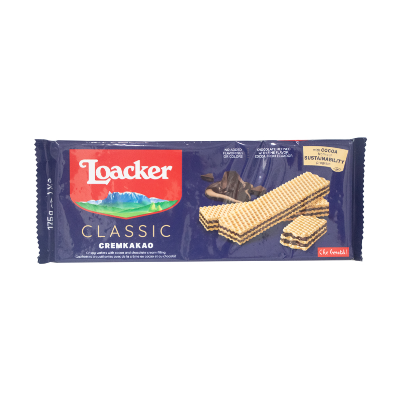Loacker Cremkakao Chocolate Wafer 175g