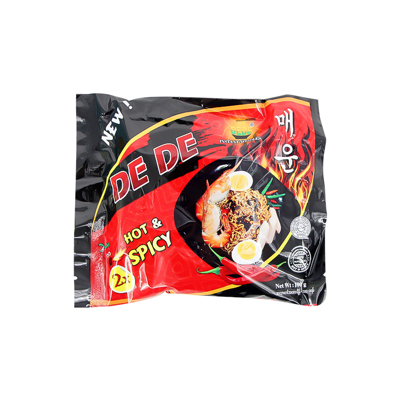 De De 2x Hot & Spicy Instant Noodles 100g