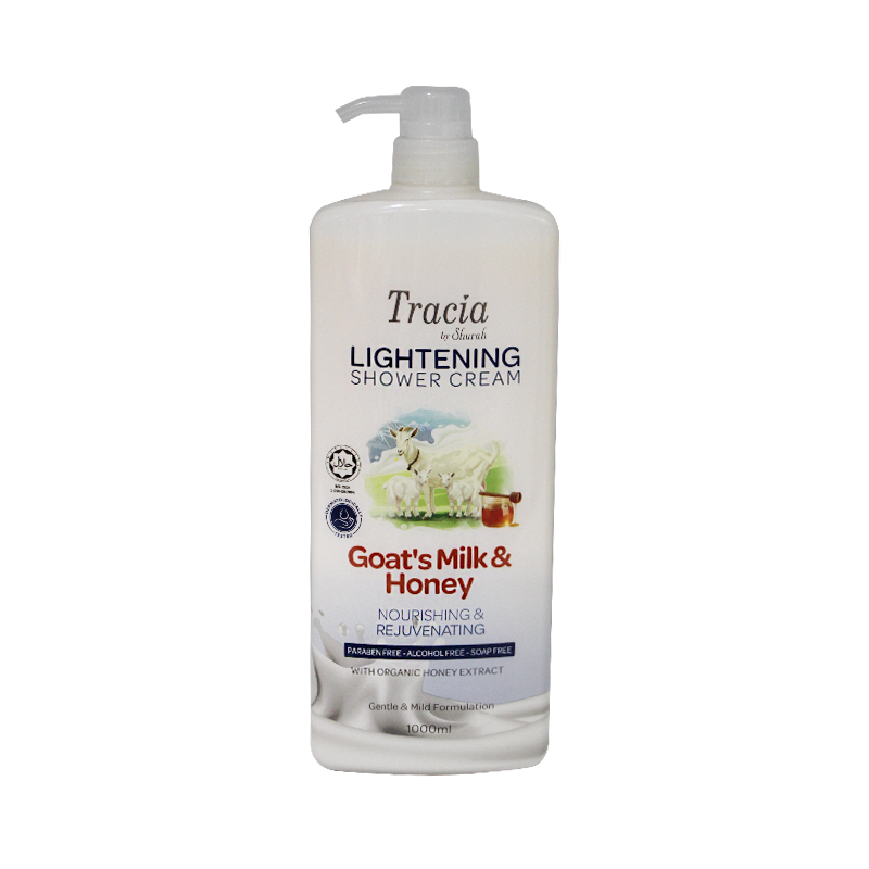 Tracia Goat Milk & Honey Shower 1000ml