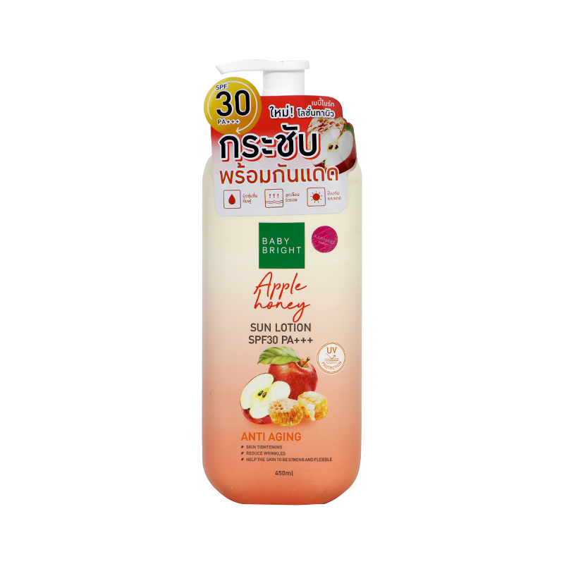 Baby & Bright Apple Honey Body Lotion SPF30 PA+++ 450ml