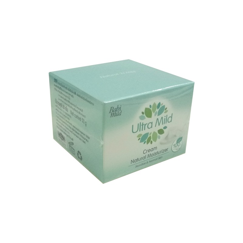 Babi Mild Ultra Mild Cream Natural Moisturizer 50g